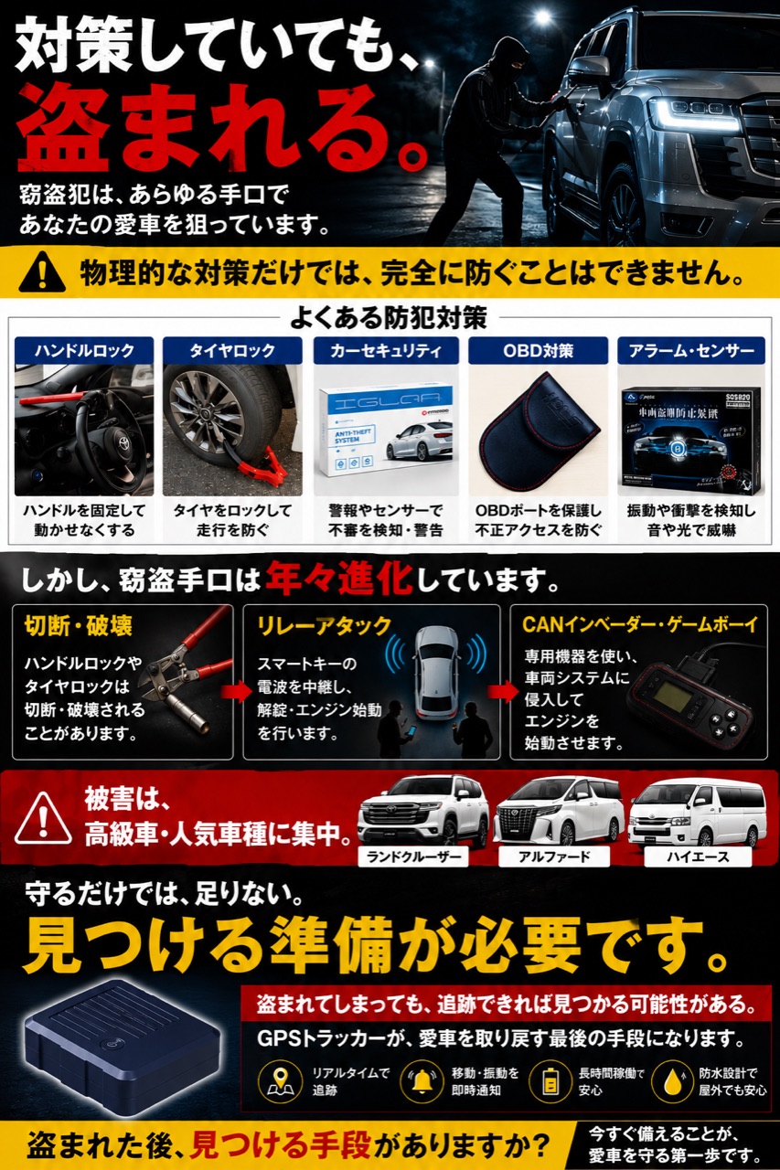 物理的な防犯対策だけでは足りない理由